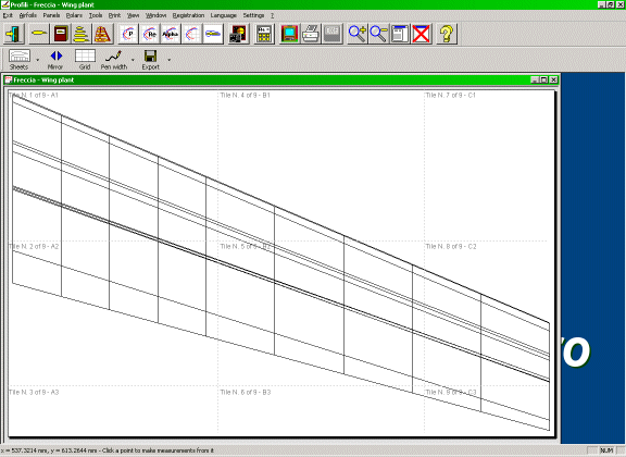 Wing Plant drawing Sheet